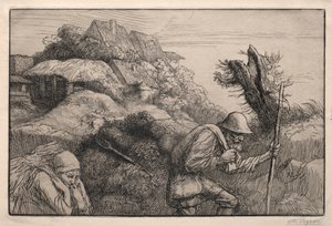 Woods Le Retour du Boisから戻ります。 作： Alphonse Legros