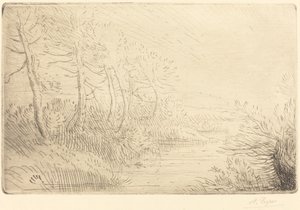 川岸ボード デ ラ リビエール。 作： Alphonse Legros