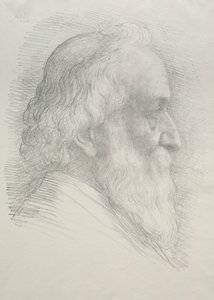 自画像（10皿目） 作： Alphonse Legros