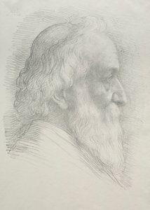 自画像の10番目のプレート。 作： Alphonse Legros
