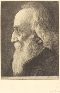 自画像、13皿目 作： Alphonse Legros