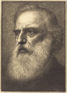 自画像、4枚目のプレート 作： Alphonse Legros