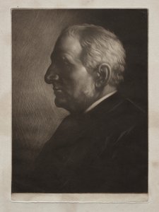 フランシス・シーモア・ヘイデン卿。 作： Alphonse Legros