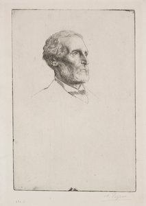 フレデリックWバートン卿。 作： Alphonse Legros