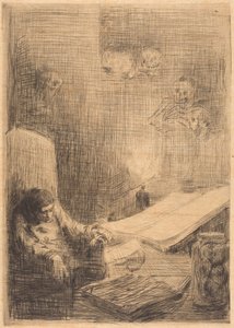  作： Alphonse Legros