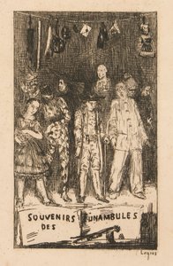 Funambulists の思い出 作： Alphonse Legros