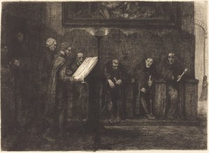 スペインの歌手 作： Alphonse Legros