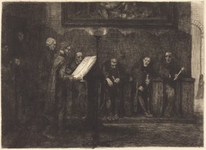  作： Alphonse Legros