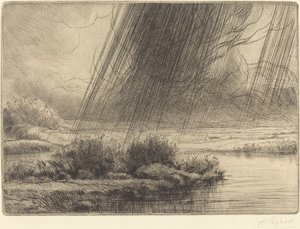 嵐 作： Alphonse Legros