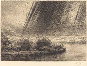 嵐 作： Alphonse Legros