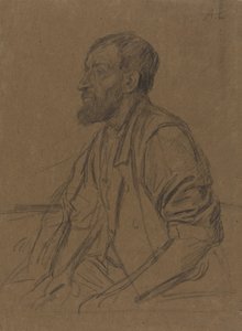 ワークマンの研究。 作： Alphonse Legros