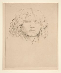 の頭 作： Alphonse Legros