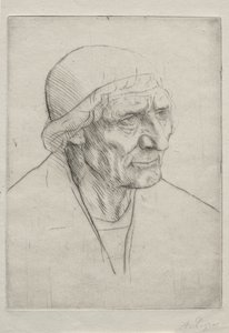 祝福の頭 作： Alphonse Legros