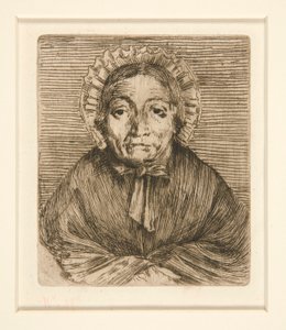 老婆の頭 作： Alphonse Legros