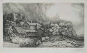 アビーファームラフェルムドゥラベイ。 作： Alphonse Legros