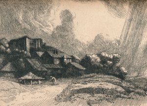 アビーファーム、c1893 作： Alphonse Legros