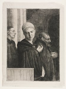 バプテスマ。 作： Alphonse Legros