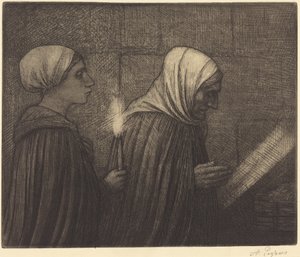  作： Alphonse Legros