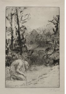 放蕩息子（二皿目） 作： Alphonse Legros