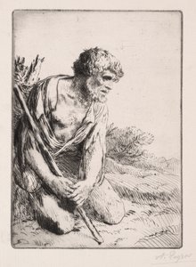 放蕩息子（三皿目） 作： Alphonse Legros