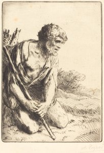 放蕩息子、3皿目 放蕩息子。 作： Alphonse Legros