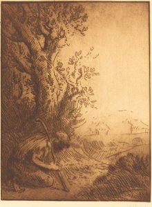 放蕩息子、4皿目 放蕩息子。 作： Alphonse Legros