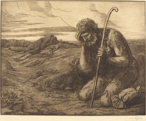 放蕩息子、6皿目 放蕩息子。 作： Alphonse Legros