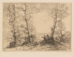 サーモン漁師 作： Alphonse Legros