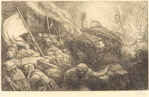 死の勝利：宣言 作： Alphonse Legros