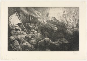 死の勝利：宣言 作： Alphonse Legros