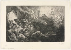 死の勝利：宣言。 作： Alphonse Legros