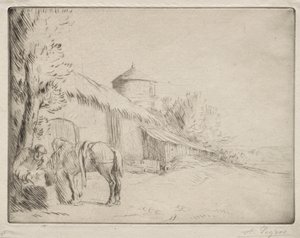 The Watering Place (二皿目) 作： Alphonse Legros