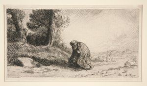 旅人 作： Alphonse Legros
