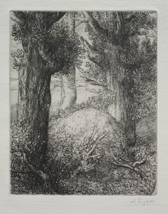ガリアの古墳 作： Alphonse Legros