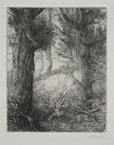 ガリアの墓。 作： Alphonse Legros