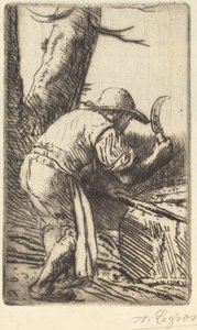 Cortador de galhos O ​​cortador de galhos. 作： Alphonse Legros