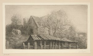 アン オールド イン 作： Alphonse Legros