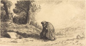 車線に沿って移動するバガボンド 車線に沿って移動するバガボンド。 作： Alphonse Legros
