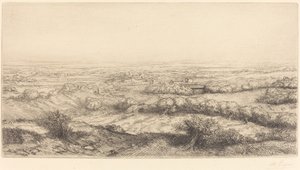 ブルゴーニュの谷 ブルゴーニュの谷。 作： Alphonse Legros