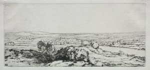 砂丘の谷 (砂丘の谷) 作： Alphonse Legros