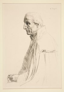 古いスペイン語 (高齢のスペイン人) 作： Alphonse Legros