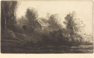 牧場風景 2枚目 作： Alphonse Legros
