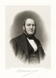 ジョルジュ・ウジェーヌ・オスマン、1865-66 作： Alphonse Leon Noel