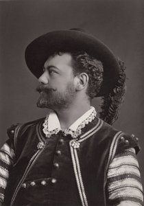 ヴィクトル・モーレル（1848-1923）の肖像 モーツァルトのドン・ジョヴァンニ役のフランス人バリトン歌手 - 撮影はアルフォンス・ジャスティン・リーバート（1827-1914）。 作： Alphonse Liebert