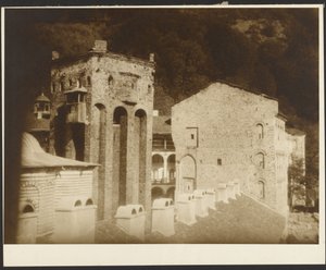 [アトス山チリアンダリ修道院］ 作： Alphonse Maria Mucha