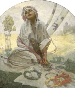 ボヘミアンサンドリーマー 作： Alphonse Mucha