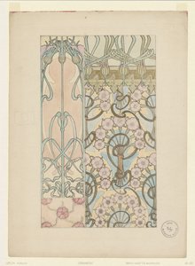 オーナメント 作： Alphonse Mucha