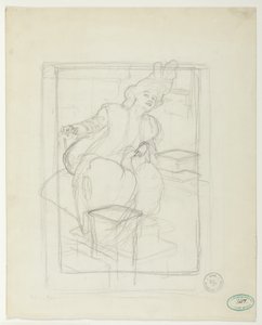 サラ・ベルナール 作： Alphonse Marie Mucha