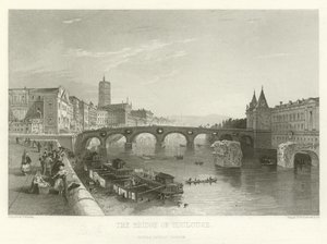 トゥールーズの橋 作： Alphonse Marie de Neuville