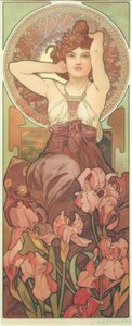 アメジスト 作： Alphonse Mucha
